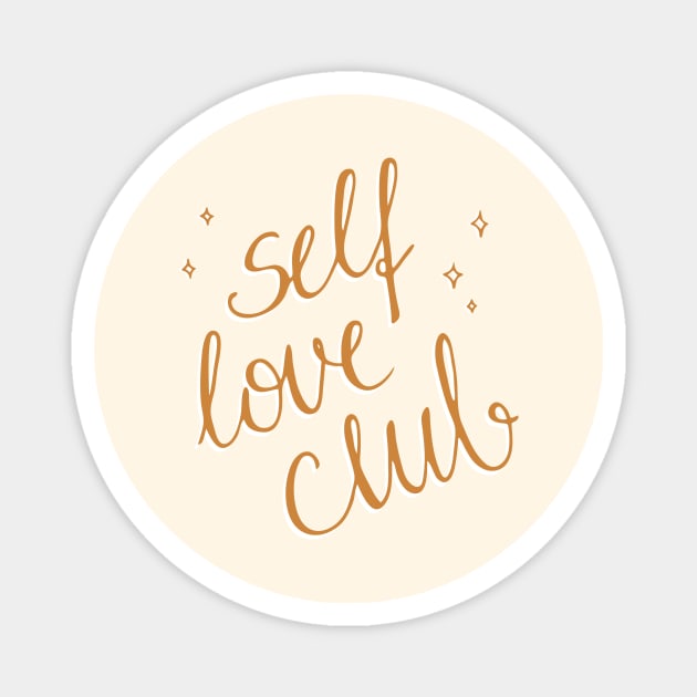 Self Love Club Magnet by Barlena